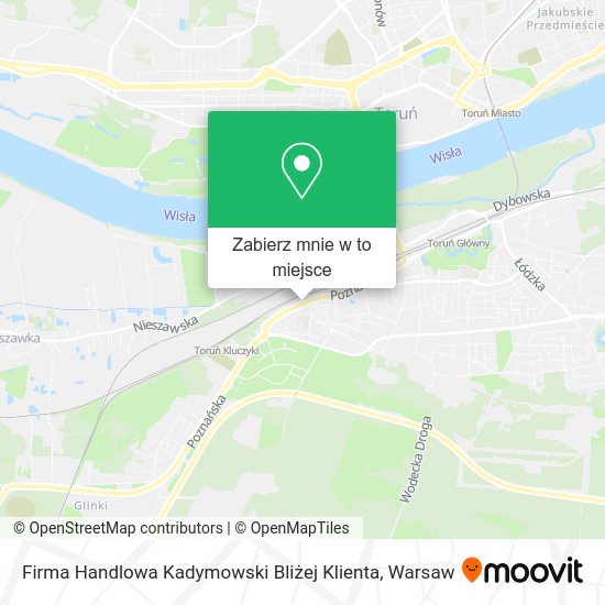 Mapa Firma Handlowa Kadymowski Bliżej Klienta