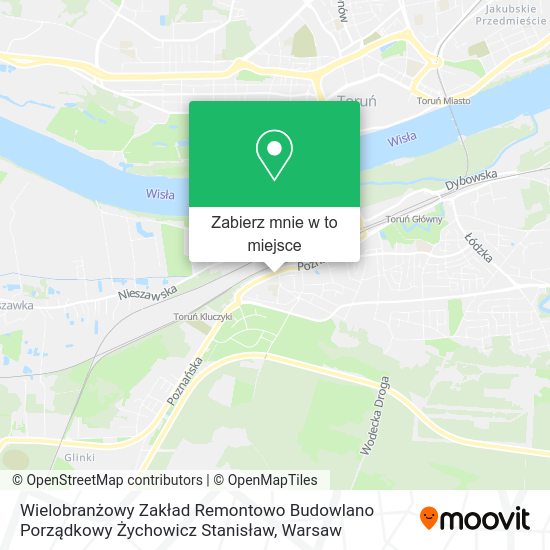 Mapa Wielobranżowy Zakład Remontowo Budowlano Porządkowy Żychowicz Stanisław