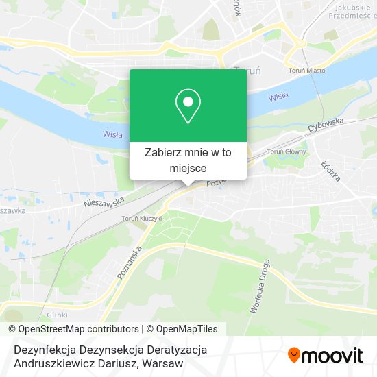 Mapa Dezynfekcja Dezynsekcja Deratyzacja Andruszkiewicz Dariusz