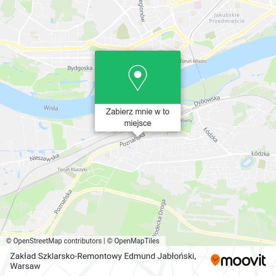 Mapa Zakład Szklarsko-Remontowy Edmund Jabłoński