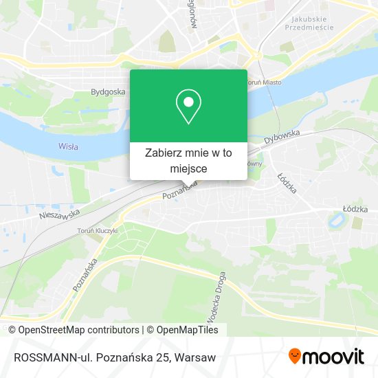 Mapa ROSSMANN-ul. Poznańska 25