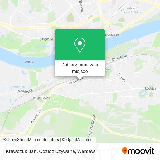 Mapa Krawczuk Jan. Odzież Używana