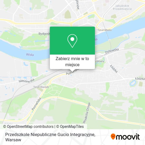 Mapa Przedszkole Niepubliczne Gucio Integracyjne