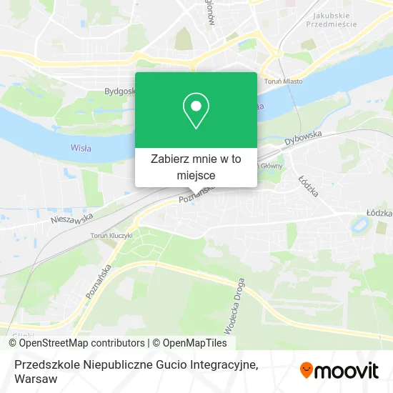 Mapa Przedszkole Niepubliczne Gucio Integracyjne