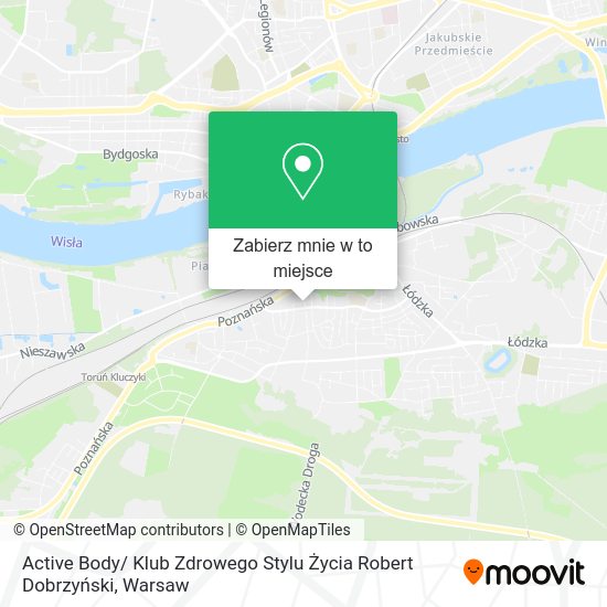 Mapa Active Body/ Klub Zdrowego Stylu Życia Robert Dobrzyński