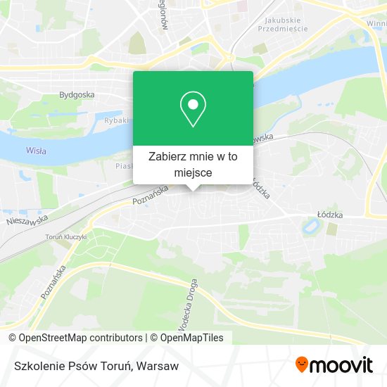 Mapa Szkolenie Psów Toruń