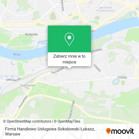 Mapa Firma Handlowo Usługowa Sokołowski Łukasz