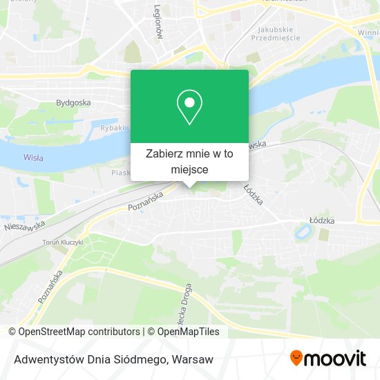 Mapa Adwentystów Dnia Siódmego