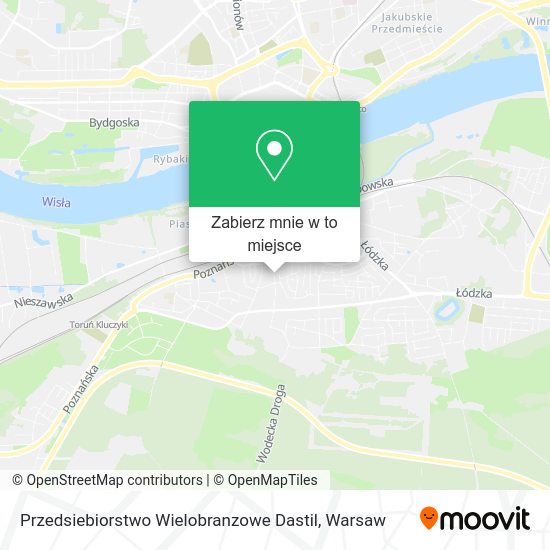 Mapa Przedsiebiorstwo Wielobranzowe Dastil