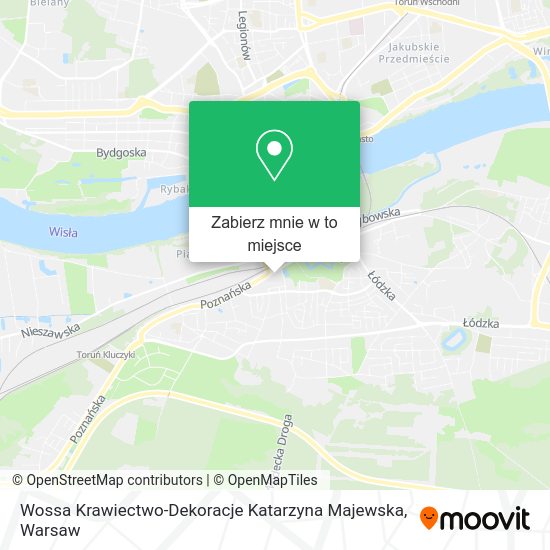 Mapa Wossa Krawiectwo-Dekoracje Katarzyna Majewska