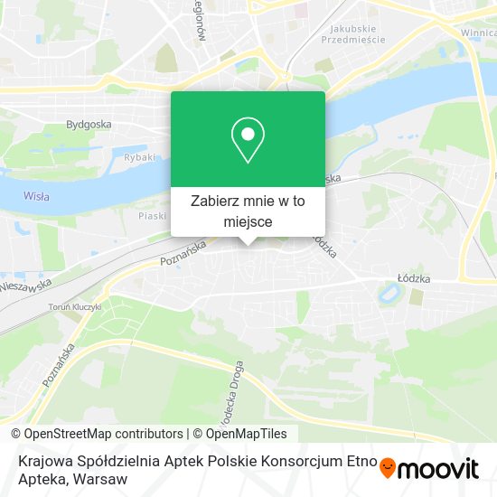 Mapa Krajowa Spółdzielnia Aptek Polskie Konsorcjum Etno Apteka