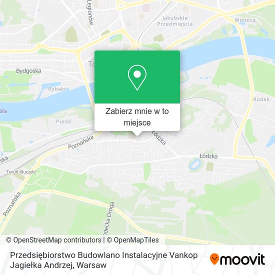 Mapa Przedsiębiorstwo Budowlano Instalacyjne Vankop Jagiełka Andrzej