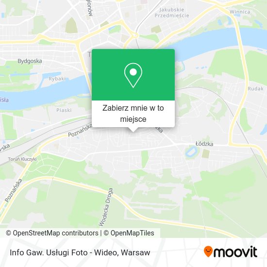 Mapa Info Gaw. Usługi Foto - Wideo