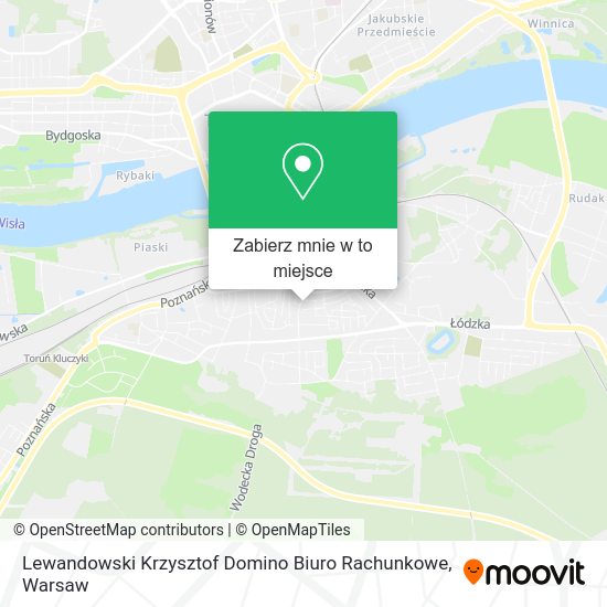 Mapa Lewandowski Krzysztof Domino Biuro Rachunkowe