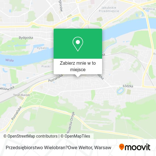 Mapa Przedsiębiorstwo Wielobran?Owe Weltor