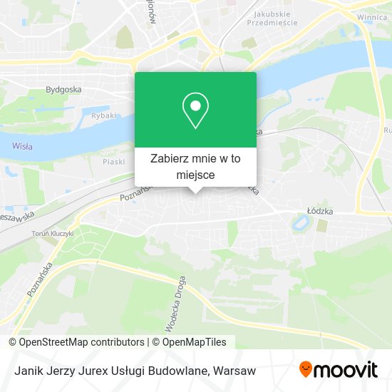 Mapa Janik Jerzy Jurex Usługi Budowlane