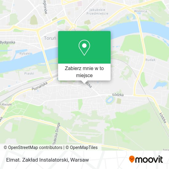 Mapa Elmat. Zakład Instalatorski