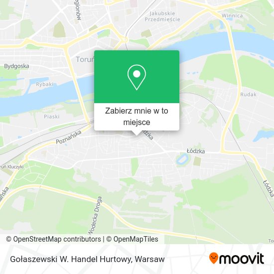 Mapa Gołaszewski W. Handel Hurtowy