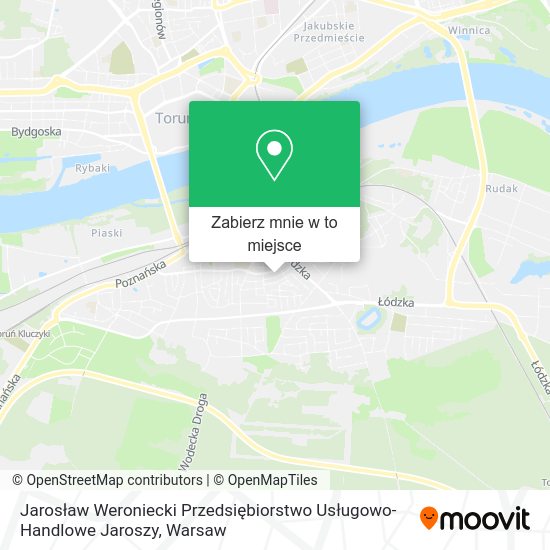 Mapa Jarosław Weroniecki Przedsiębiorstwo Usługowo-Handlowe Jaroszy