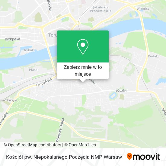 Mapa Kościół pw. Niepokalanego Poczęcia NMP