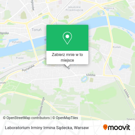 Mapa Laboratorium Irminy Irmina Sądecka