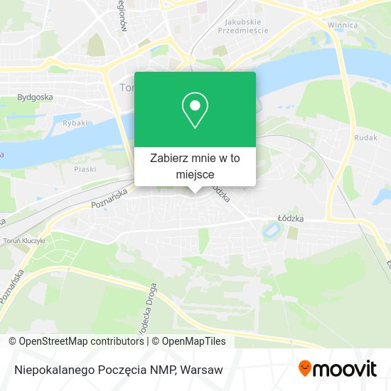 Mapa Niepokalanego Poczęcia NMP