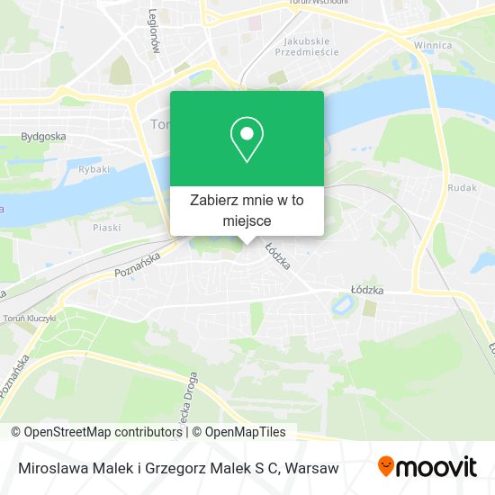 Mapa Miroslawa Malek i Grzegorz Malek S C