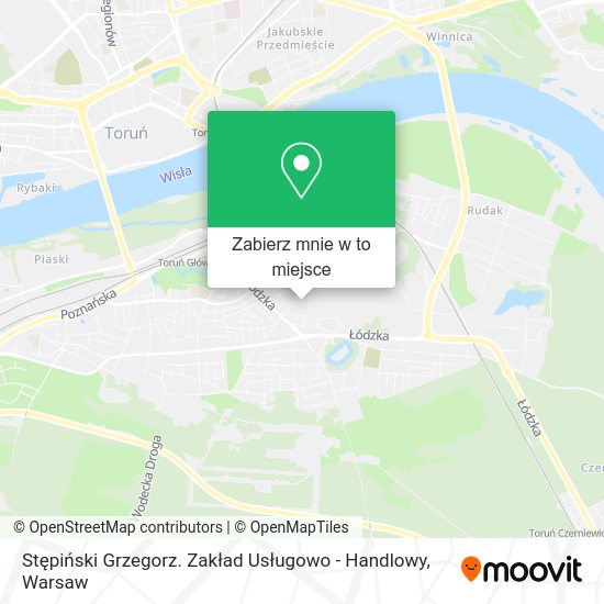 Mapa Stępiński Grzegorz. Zakład Usługowo - Handlowy