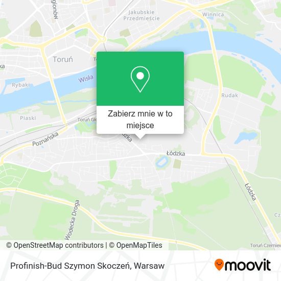 Mapa Profinish-Bud Szymon Skoczeń