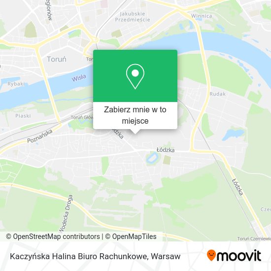 Mapa Kaczyńska Halina Biuro Rachunkowe