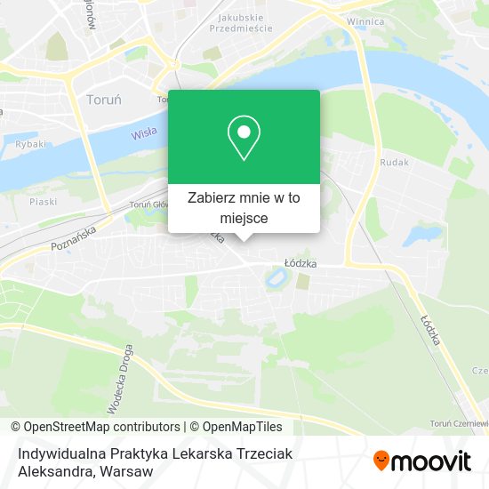 Mapa Indywidualna Praktyka Lekarska Trzeciak Aleksandra