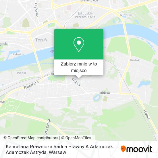 Mapa Kancelaria Prawnicza Radca Prawny A Adamczak Adamczak Astryda