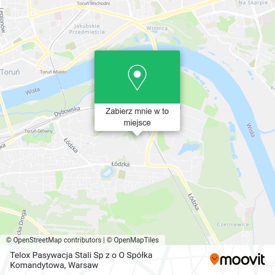 Mapa Telox Pasywacja Stali Sp z o O Spółka Komandytowa