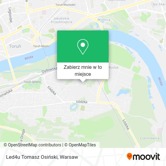 Mapa Led4u Tomasz Osiński