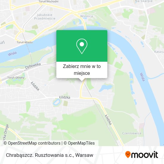 Mapa Chrabąszcz. Rusztowania s.c.