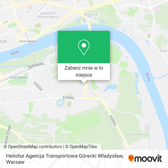 Mapa Heliotur Agencja Transportowa Górecki Władysław