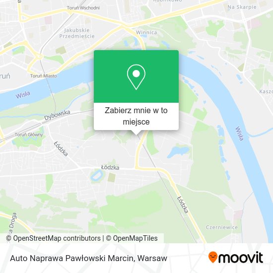 Mapa Auto Naprawa Pawłowski Marcin