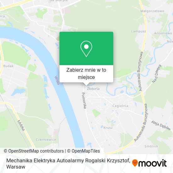 Mapa Mechanika Elektryka Autoalarmy Rogalski Krzysztof