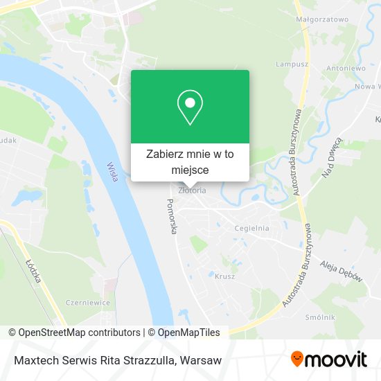 Mapa Maxtech Serwis Rita Strazzulla