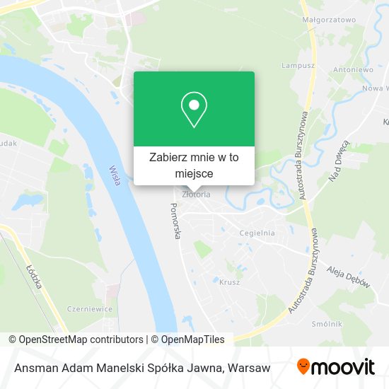 Mapa Ansman Adam Manelski Spółka Jawna