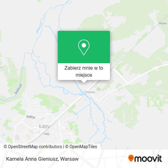 Mapa Kamela Anna Gieniusz