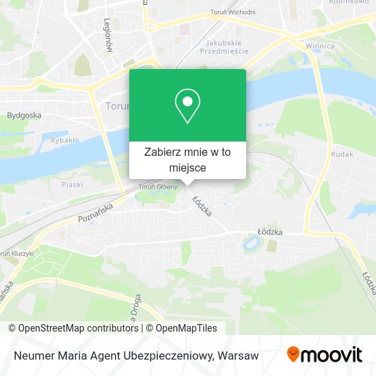 Mapa Neumer Maria Agent Ubezpieczeniowy