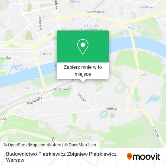 Mapa Budownictwo Pietrkiewicz Zbigniew Pietrkiewicz