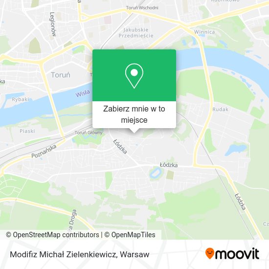 Mapa Modifiz Michał Zielenkiewicz