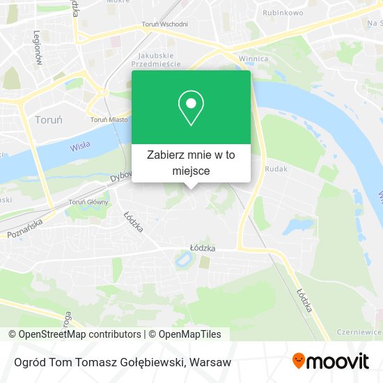 Mapa Ogród Tom Tomasz Gołębiewski