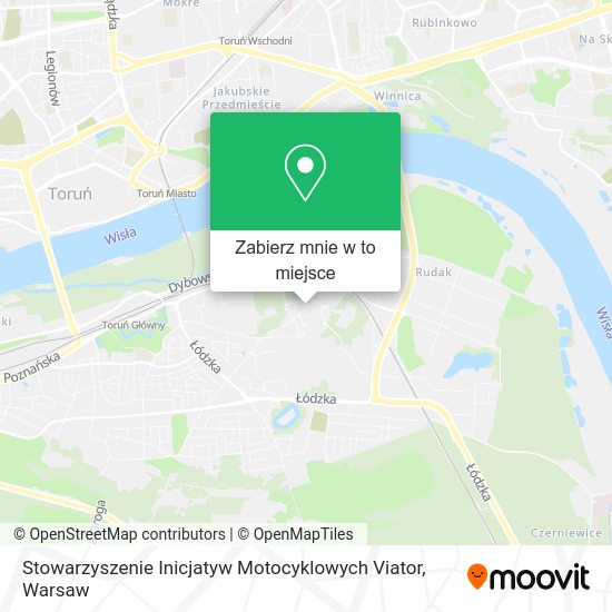 Mapa Stowarzyszenie Inicjatyw Motocyklowych Viator