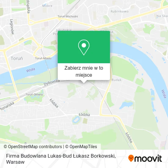 Mapa Firma Budowlana Lukas-Bud Łukasz Borkowski