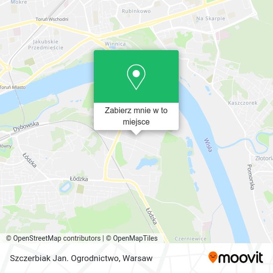 Mapa Szczerbiak Jan. Ogrodnictwo