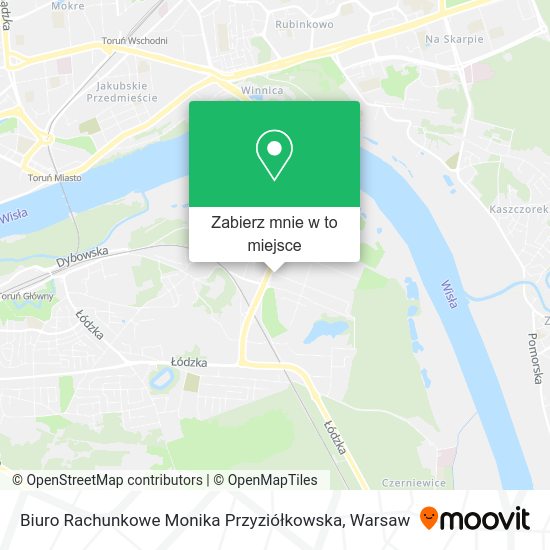 Mapa Biuro Rachunkowe Monika Przyziółkowska