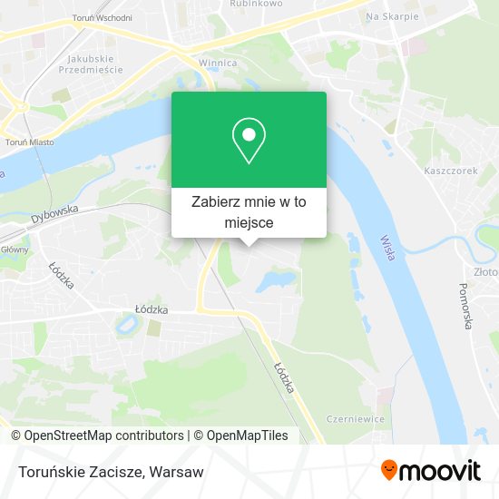 Mapa Toruńskie Zacisze